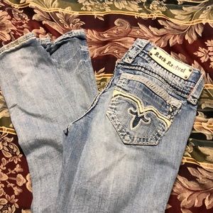 3/$65 Women’s Rock Revival Straight Jeans size 26